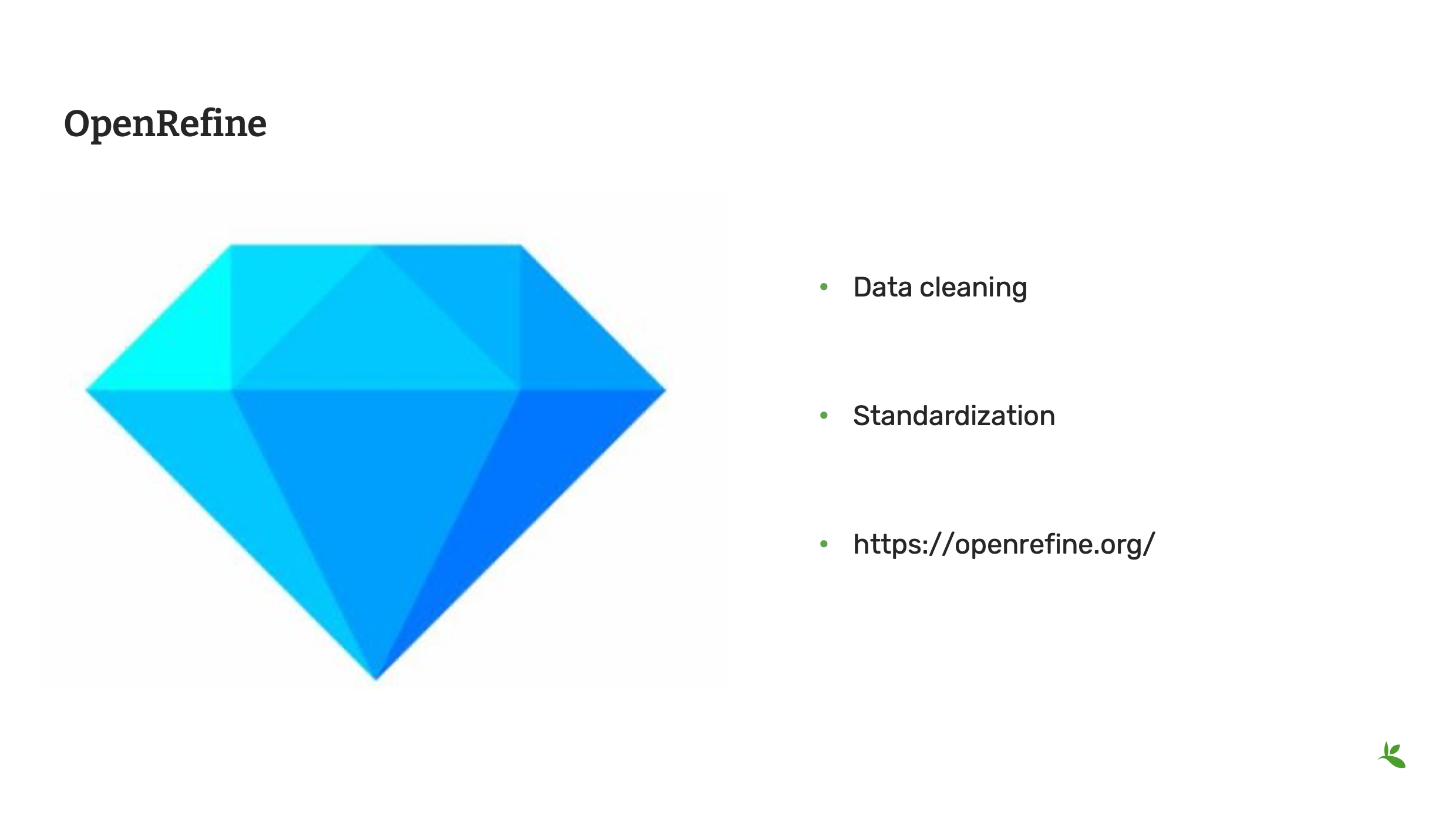 management openrefine Slide2
